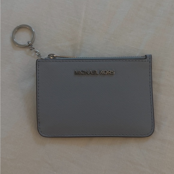 Michael Kors Slate Gray Coin Purse - Picture 1 of 3